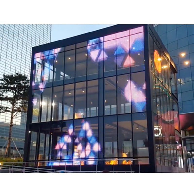 Glass HD Transparent LED Display Panel P3.91-7.8 For Indoor Outdoor