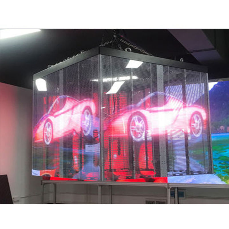 Glass HD Transparent LED Display Panel P3.91-7.8 For Indoor Outdoor