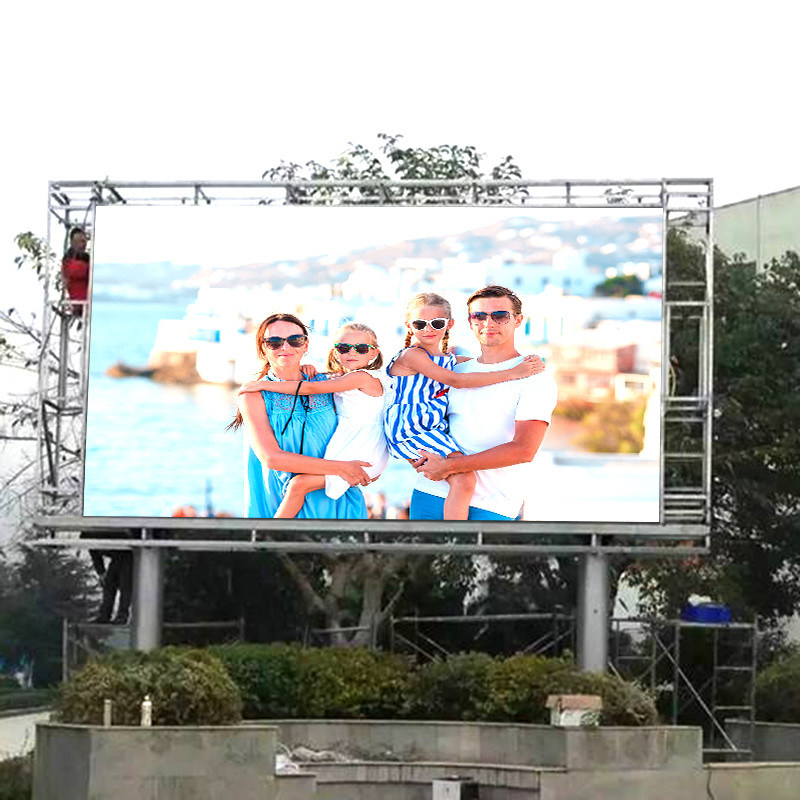 Outdoor Multicolor LED Wall Hire , Thickness 80mm LED Screens For Events