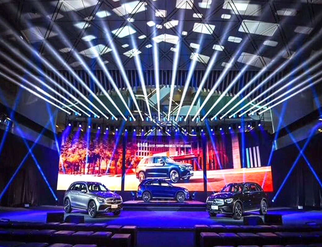 P2.97 64x64 Rental LED Display Screen SMD1921 Full Color For Stage