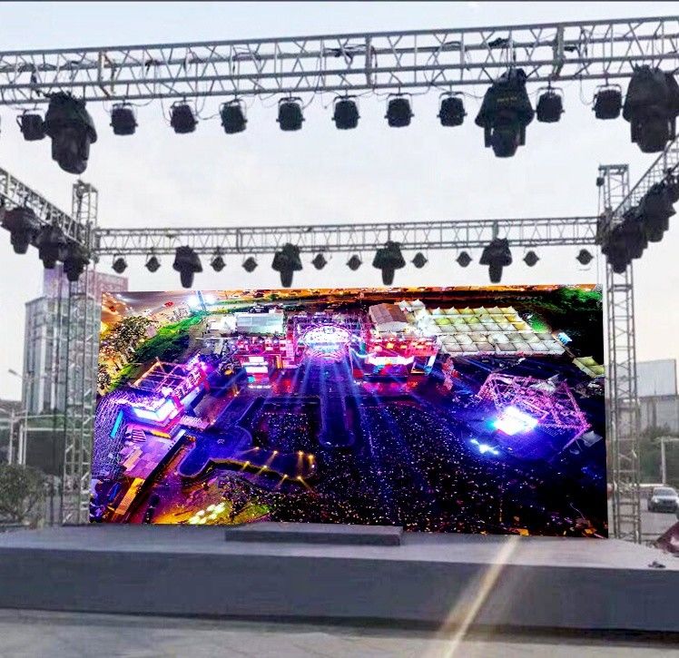 P3.91 Durable Stage LED Screen Rental , Multifunctional LED Wall For Events