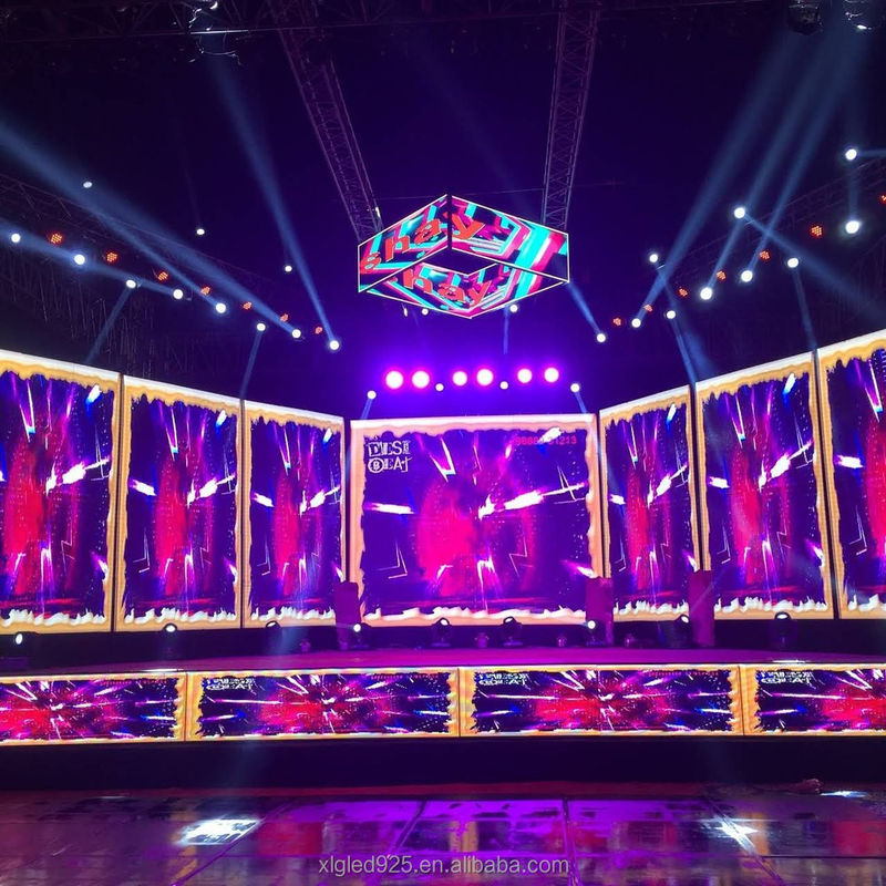 Outdoor Stage Rental LED Display P2.97mm IP65 Waterproof 5000cd/Sqm