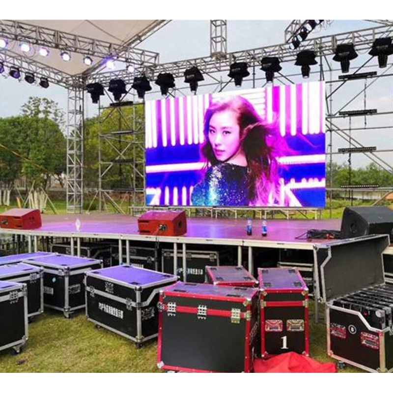 P2.604mm LED Wall On Hire Refresh Rate 3840HZ For Stage Performance