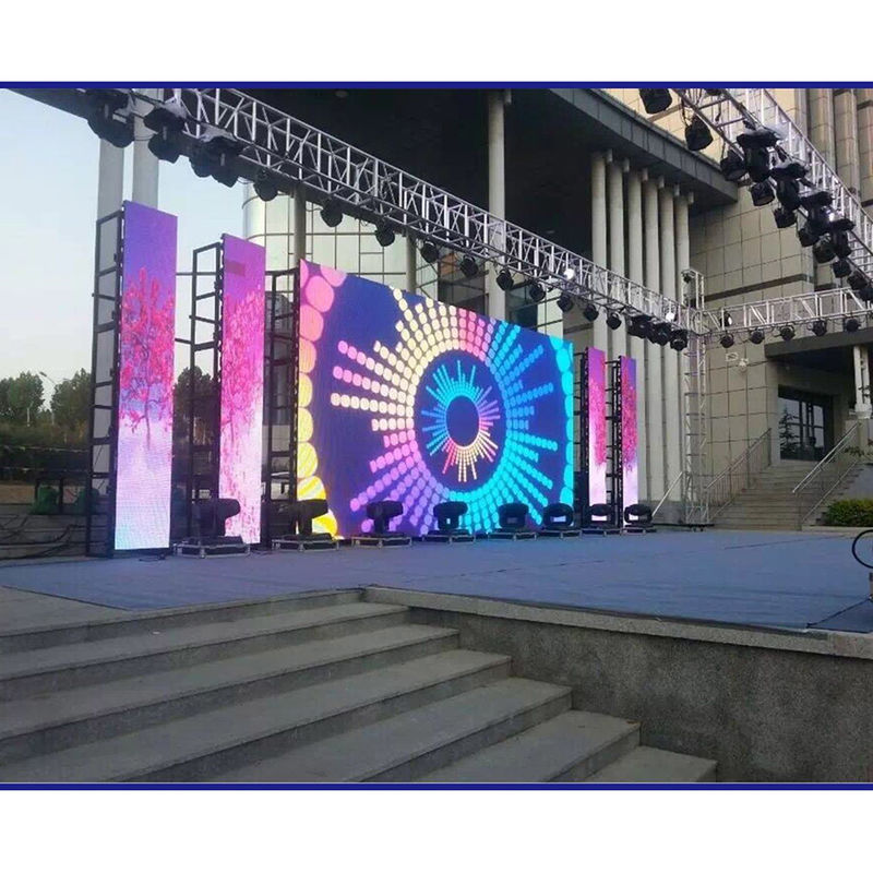 Commercial HD Rental LED Display Flexible 3D Full Color SMD1921