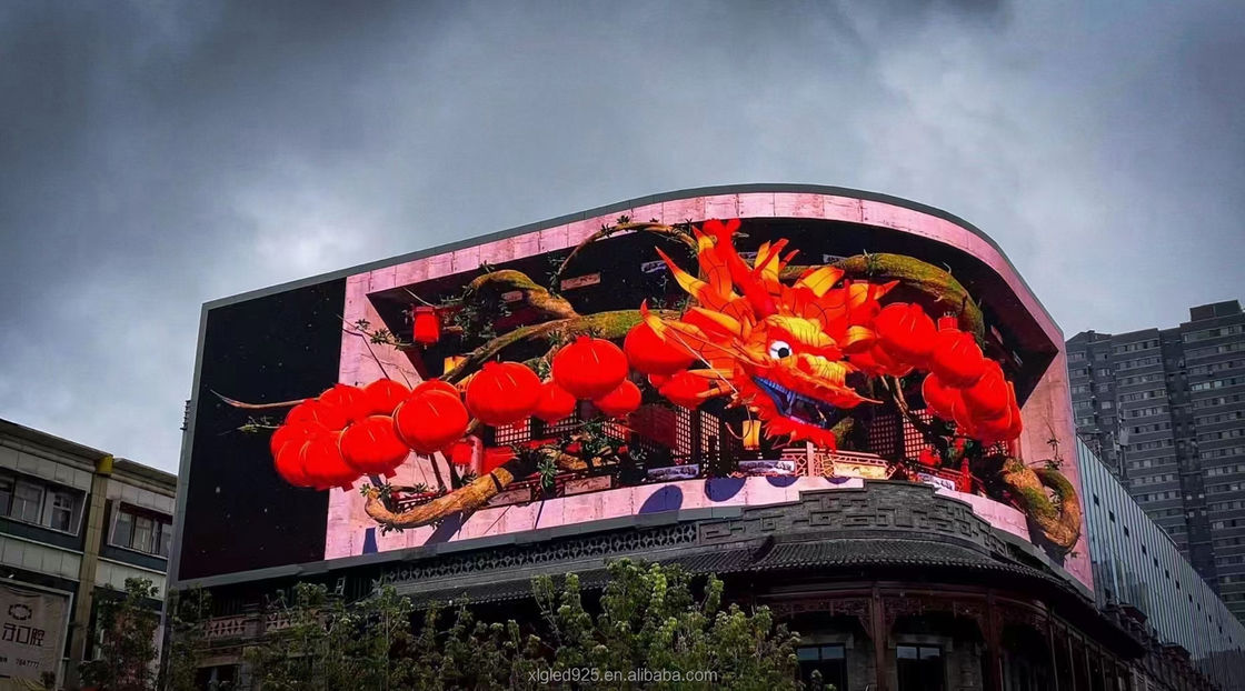 SMD1921 RGB Outdoor LED Walls , LED Display Screen For Advertising Outdoor