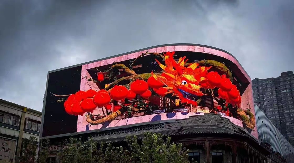 Advertising Outdoor LED Screens SMD1921 P4.81 P3.91 P2.064 Pixel Pitch 4.81mm