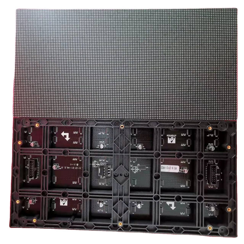 Multicolor Indoor LED Wall Screen Panel P3.91 P5.95 Fixed Installation