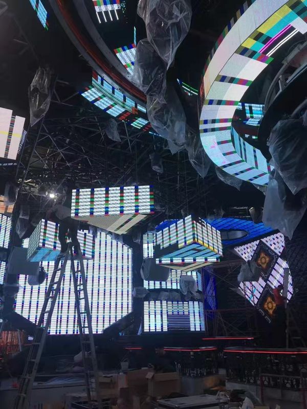Stage Indoor LED Display Screen 500X500mm Cabinet P2.6 P2.9 P3.9 P5.95