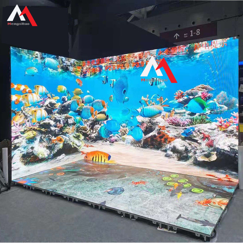 Fixed RGB Indoor LED Display Screen SMD1212 For Shopping Mall