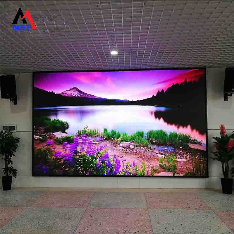 Fixed RGB Indoor LED Display Screen SMD1212 For Shopping Mall