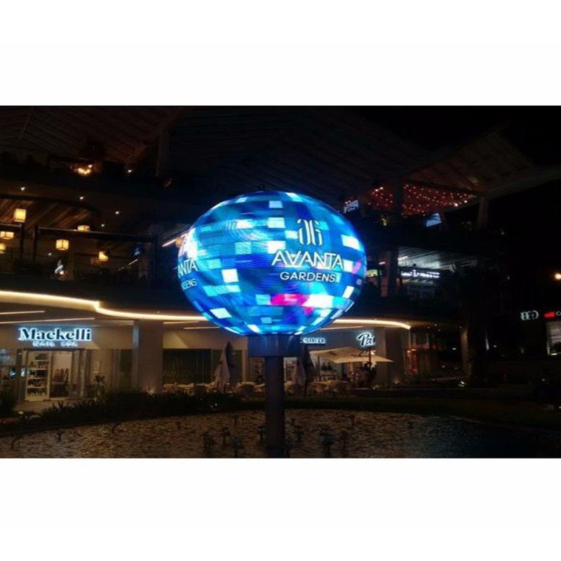 Outdoor Flexible LED Display Screen 4mm Pixel Pitch Multicolor