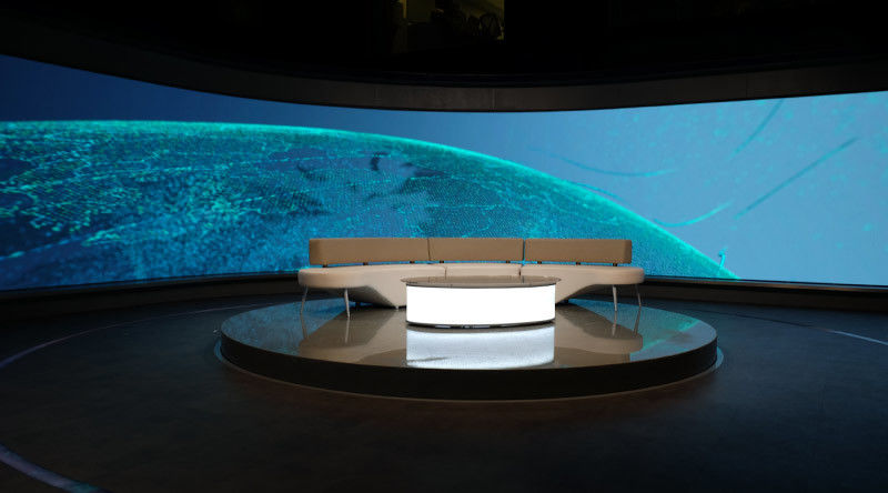 3840Hz IP65 Innovative Screen Technology , Multicolor Flexible LED Video Wall