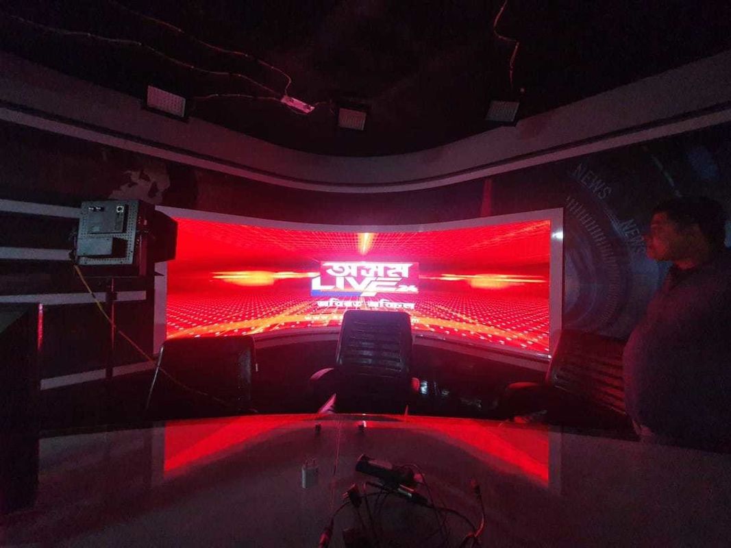 RGB HD Stage Event LED Display Multicolor Flexible For Concert