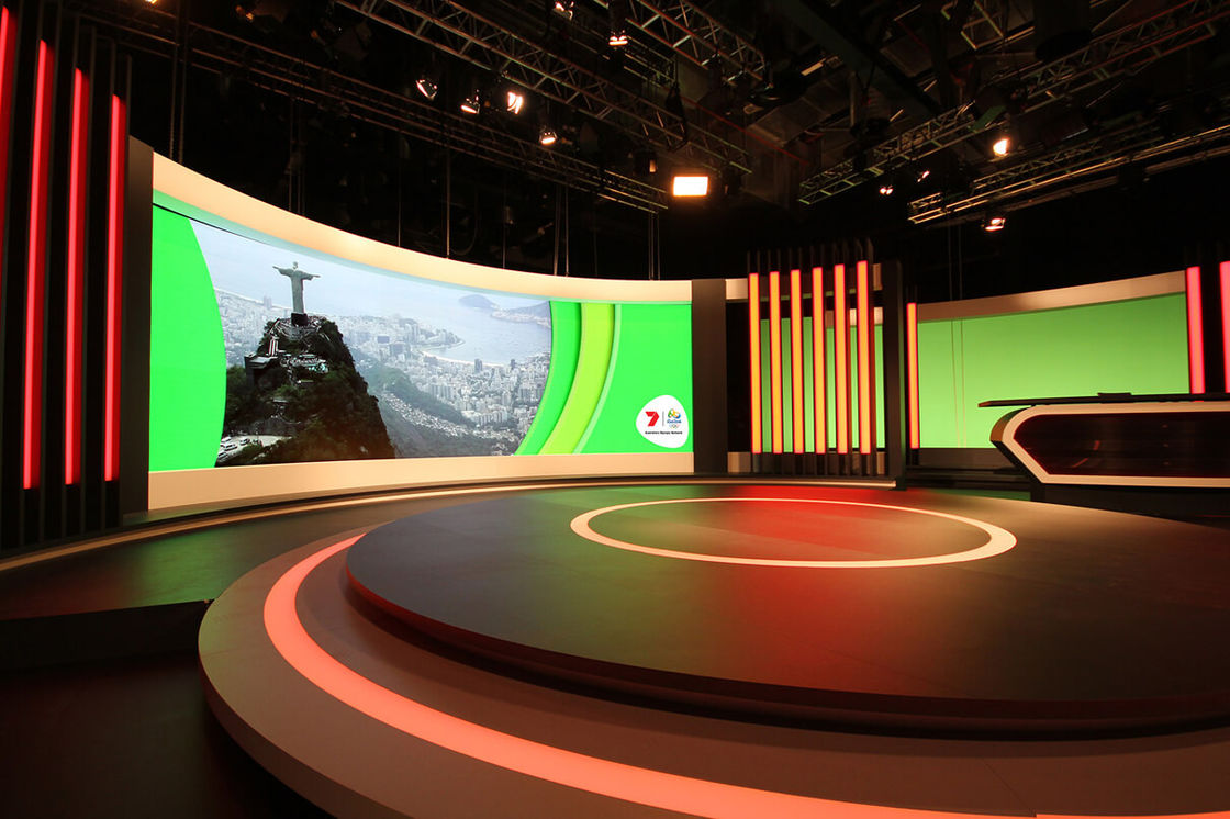 Stable SDK LED Screen On Stage , Multifunctional Video Wall Concert