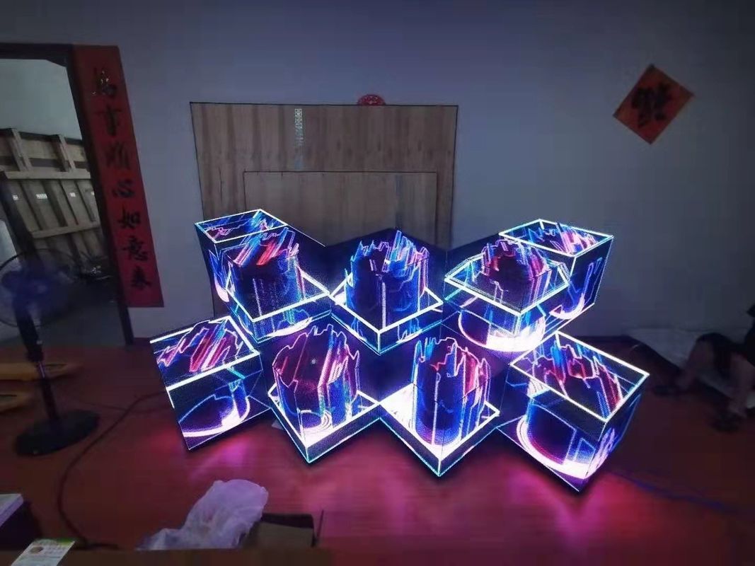 Lightweight Flex LED Display Screen Wall Multicolor 2mm Pixel Pitch