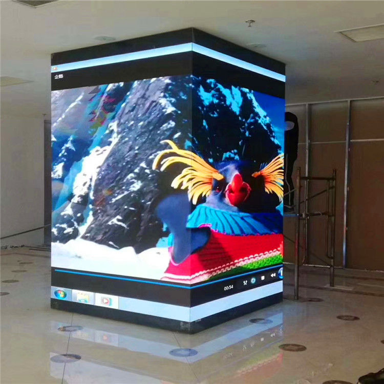 Lightweight Flex LED Display Screen Wall Multicolor 2mm Pixel Pitch