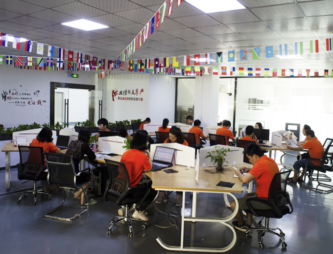 China Shenzhen Perfect Vision Display Co., Ltd factory production line